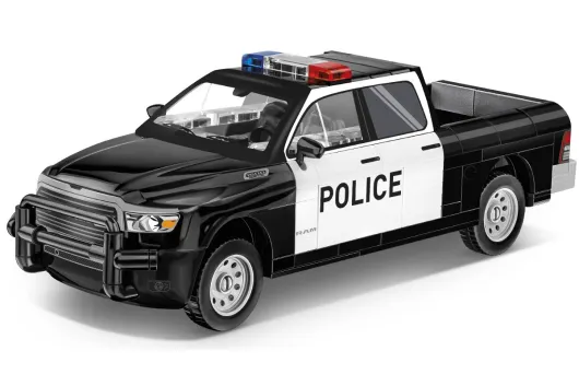 COBI Klemmbausteine Auto RAM 1500 Polizei - 203 Teile