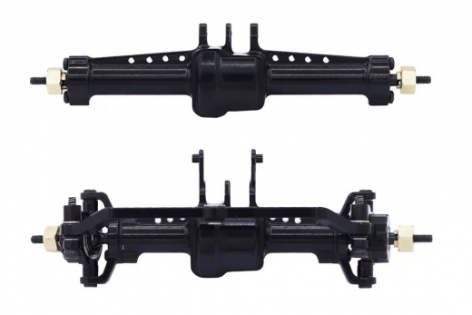 MBW RC CAR Tuningteile für TRX4M Komplettes Achsset aus Aluminium vorne und hinten