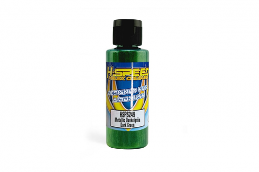 HSP H-Speed Lexan Airbrush Farbe 60ml in Metallic Dunkelgrün / Dark Green