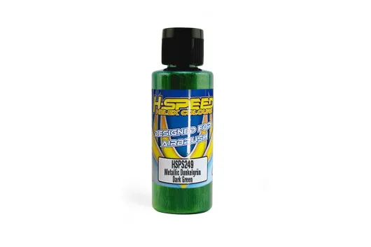 HSP H-Speed Lexan Airbrush Farbe 60ml in Metallic Dunkelgrün / Dark Green