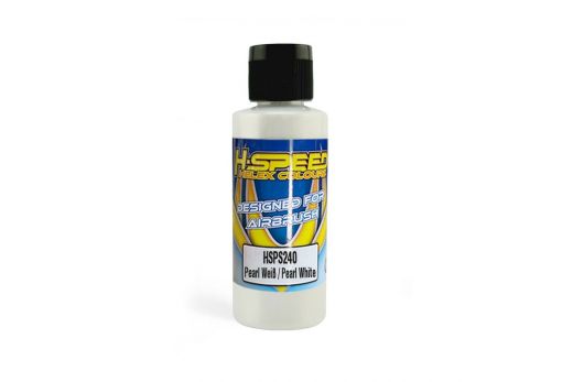 HSP H-Speed Lexan Airbrush Farbe 60ml in Pearl Weiß / Pearl White