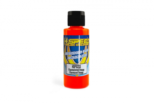 HSP H-Speed Lexan Airbrush Farbe 60ml in Fluoreszierend Orange