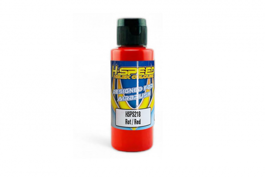 HSP H-Speed Lexan Airbrush Farbe 60ml in Rot / Red