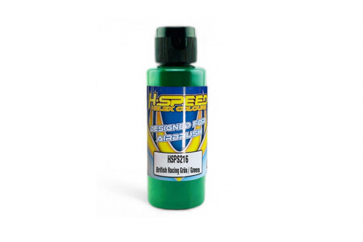HSP H-Speed Lexan Airbrush Farbe 60ml in British Racing Grün / Green