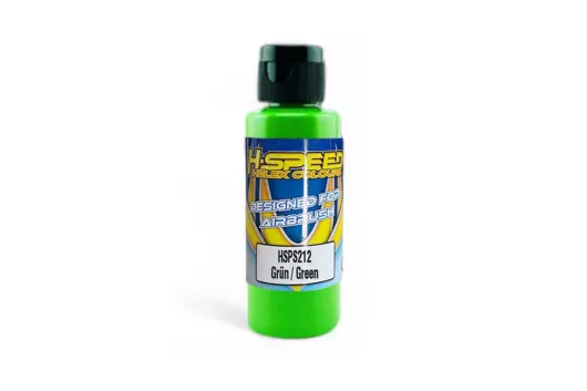 HSP H-Speed Lexan Airbrush Farbe 60ml in Grün / Green