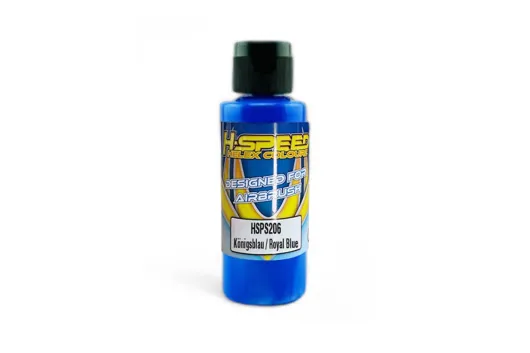 HSP H-Speed Lexan Airbrush Farbe 60ml in Königsblau / Royal Blue
