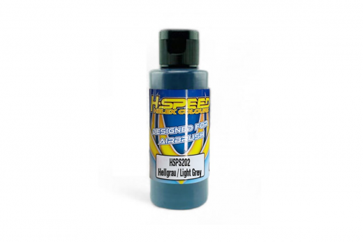 HSP H-Speed Lexan Airbrush Farbe 60ml in Hellgrau / Light Grey