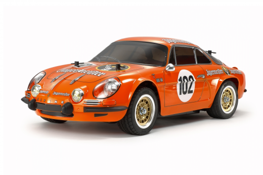 Tamiya RC Auto Alpine A110 Jägermeister M-06 Bausatzmodell 1/10