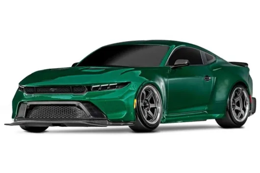 Traxxas 4-TEC Ford Mustang grün 1/10 Drift RTR Brushed, ohne Akku oder Lader