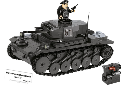 COBI Klemmbausteine Panzer Kampfwagen II - 813 Teile