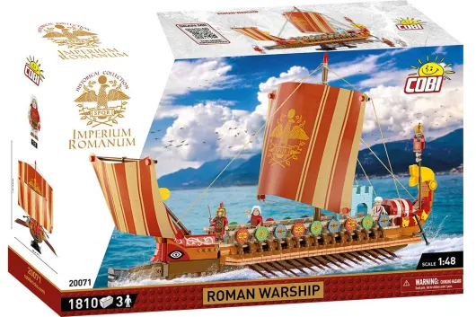 COBI Klemmbausteine Schiff Römisches Kriegsschiff - 1810 Teile