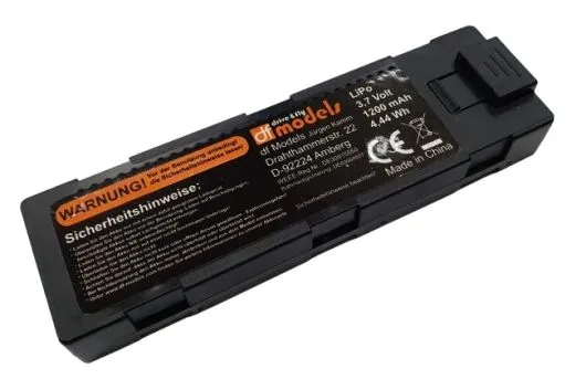 DF Models LiPo Akku 7,4V 1200mAh für DF-200XL