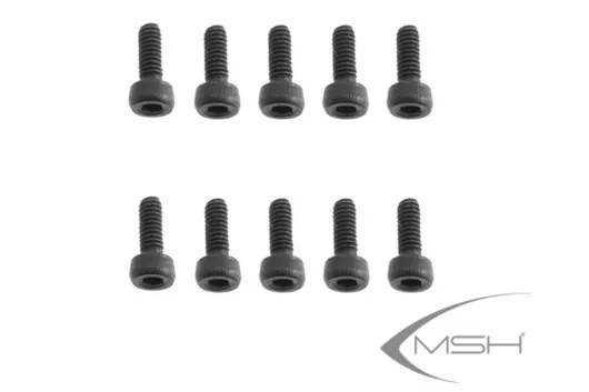 MSH Zylinderkopfschraube M2,5x6 10Stück