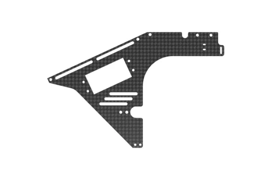 XLPower Ersatzteile Chassisplatte vorne für Mini und Midi-Gasservo für XLPower Nimbus Nitro