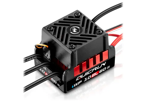 Hobbywing QuicRun WP10BL60 G2 Brushless Regler 60A 2-3S für 1:10