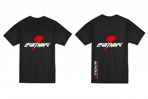 Xnova Lightning T-Shirt in Schwarz - Größe 46