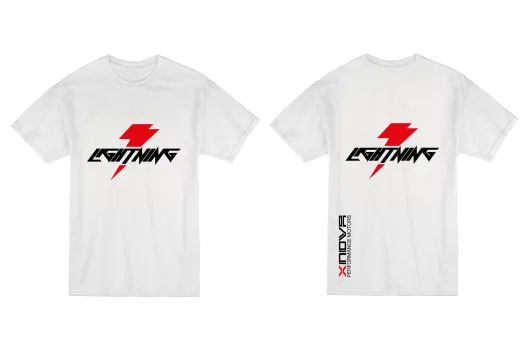 Xnova Lightning T-Shirt in Weiß - Größe 48