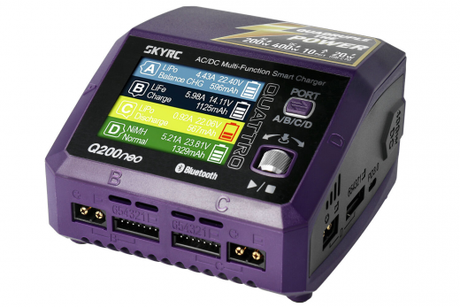 SkyRC Ladegerät Q200 Neo LiPo 1-6S 10A 200W AC