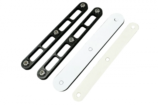 SAB Goblin CFK Gegenplatte für Heckaufnahme mit M3 Stoppmuttern für iL PRO 700