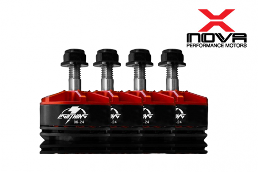 Xnova FPV Brushless Lightning Motor 2206 mit 2450KV mit M5 Welle (14mm) 4Stück