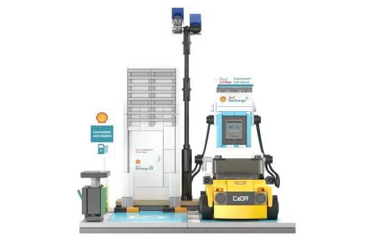 CaDA Klemmbausteine Shell Auflade-Station - 308 Teile