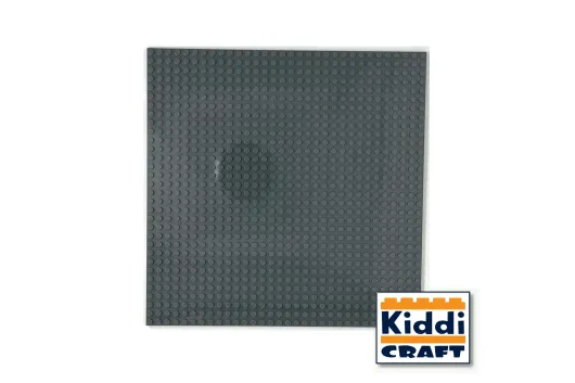 KiddiCraft Unterbaubare Grundplatte 32x32 in Dunkelgrau