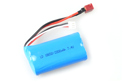 Amewi Li-Ion Akku 2S 7,4V 2000mAh T-Stecker für Hyper Go Drifter und Black Turbo Boot