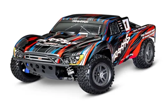 Traxxas Slash 4x4 BL-2S rot 1/10 Short-Course RTR BL-2S Brushless, HD-Teile, ohne Akku und Lader