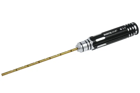 Rockamp Reibahle 3mm HSS Titan beschichtet