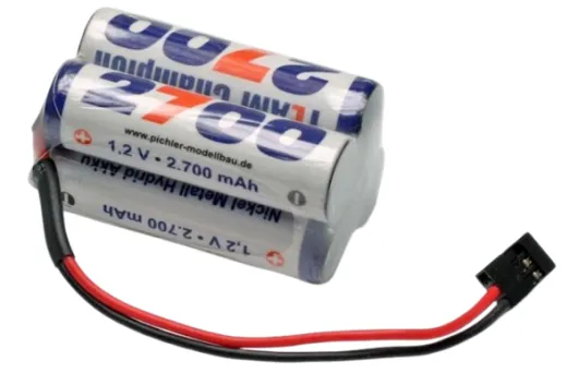 Team Champion 2700 NiMH AA Empfängerakku 4,8V Würfel