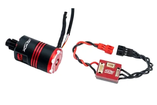 FuriTek Grasshopper Brushless Sensored Regler-Combo mit Wireless-Modul für Losi Micro-B Buggy 1/24