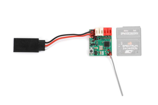 Spektrum Ersatzteile 10A 2-in-1 Brushed ESC und SLT Empfänger Losi für Micro-B Buggy 1/24 und Micro-T Stadium Truck 1/28