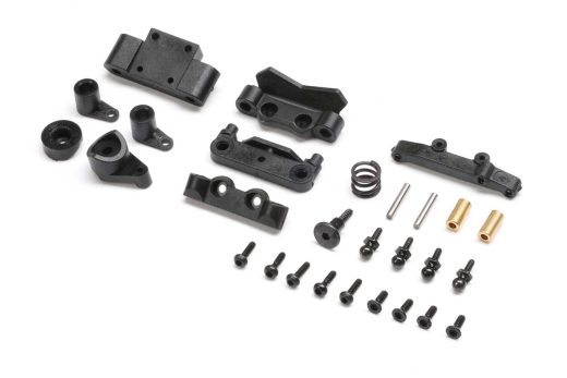 Losi Ersatzteile Bulkhead, Pin Mounts, Steering Rack und Servo Saver für Micro-B Buggy 1/24 und Micro-T Stadium Truck 1/28
