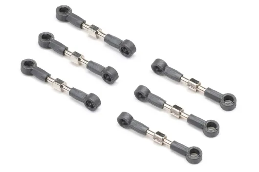 Losi Tuning Spurstangen Set für Micro-B Buggy 1/24 und Micro-T Stadium Truck 1/28