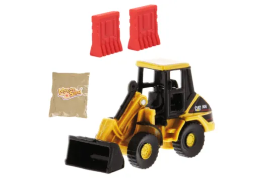 CAT MICRO PlaySet Box 906 Radlader mit Sand