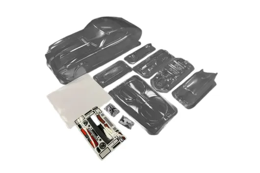 HSP Fairlady 240Z 200mm mit Dekor und Scheibenabdeckung H-Speed TW-Karosserie