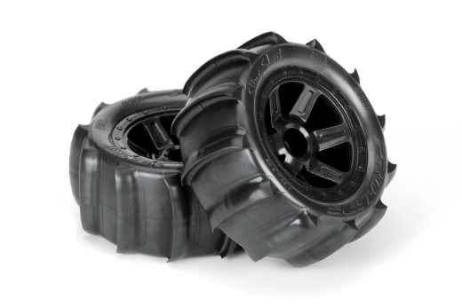 Pro-Line Tuning Sling Shot Sand Reifen auf 2,2 Felge in schwarz 2Stück für Truck 1/16