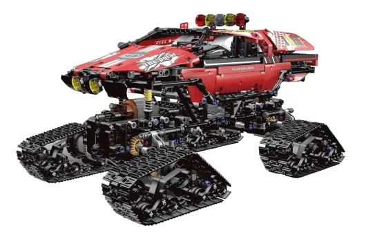MouldKing Klemmbausteine Auto Buggy Kettenfahrzeug - 1381 Teile