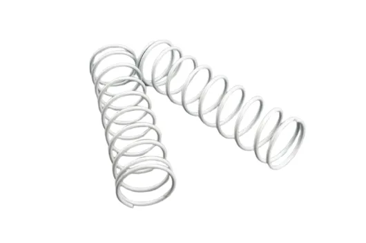 Traxxas Tuning Dämpferfeder für Ultra-Dämpfer (2,9 rate) in weiß hinten 2Stück für Bigfoot, Rustler, Slash, Stampede 1/10 und Mini-Maxx 1/16