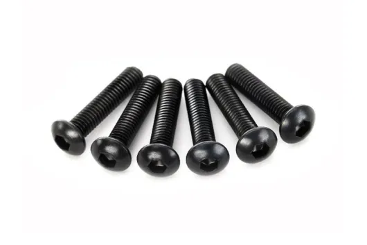 Traxxas Ersatzteile Rundkopfschraube 3x14mm mit Innensechskant 6Stück