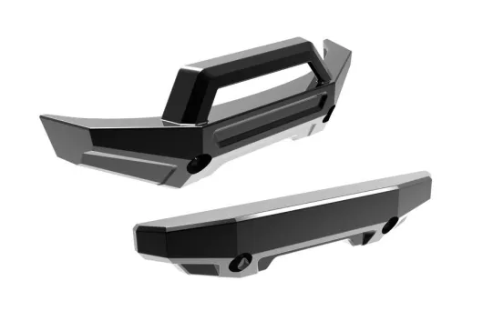 Traxxas Zubehör Bumper in schwarz-chrom für Mini-Maxx 1/16