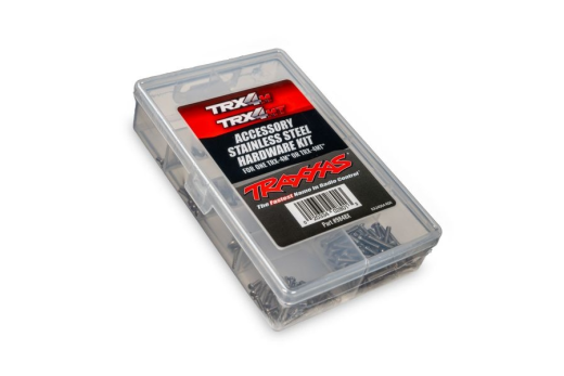 Traxxas Hardware Komplett-Kit aus Edelstahl für TRX-4M und TRX-4MT