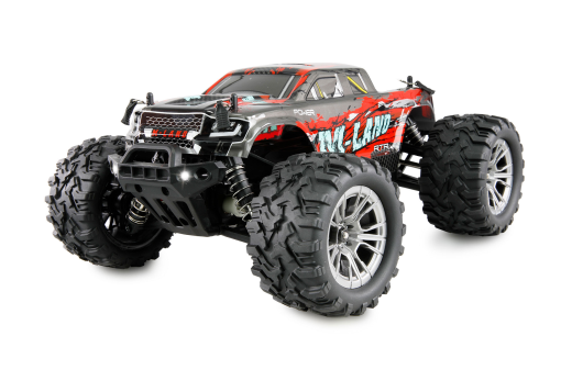 Amewi Monstertruck M-Land 4WD RTR in Rot 1/16