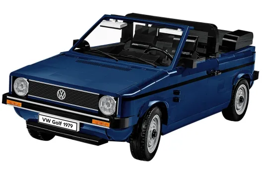 COBI Klemmbausteine Auto Maßstab 1:12 VW Golf Cabriolet - 1494 Teile
