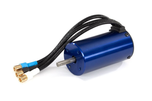 Traxxas Ersatzteile Velineon 540XL Brushless-Motor 2400kV 70mm in blau für MAXX 1/10