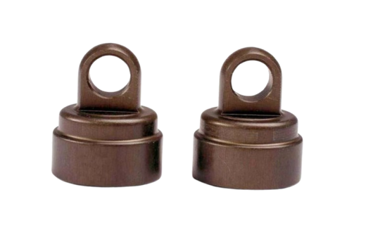 Traxxas Tuning Big Bore Dämpfer Kappen aus Aluminium 2Stück für Bandit, Bigfoot, Rustler, Slash und Stampede 1/10