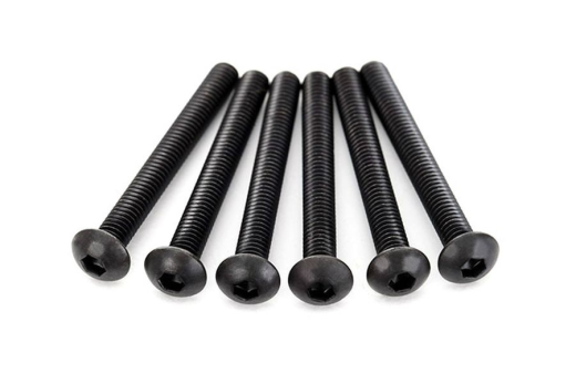 Traxxas Ersatzteile Rundkopfschraube 4x35mm mit Innensechskant 6Stück