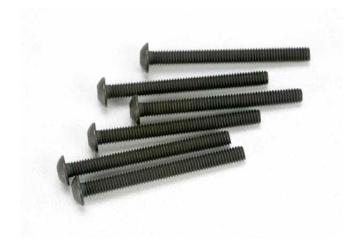 Traxxas Ersatzteile Rundkopfschraube 3x30mm mit Innensechskant 6Stück
