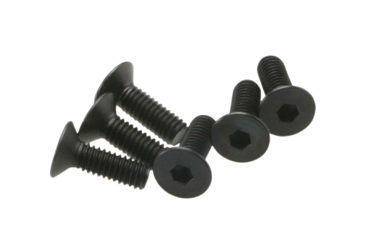 Traxxas Ersatzteile Senkkopfschraube 4x12mm mit Innensechskant 6Stück für Bandit, Rustler, Slash und Stampede 1/10