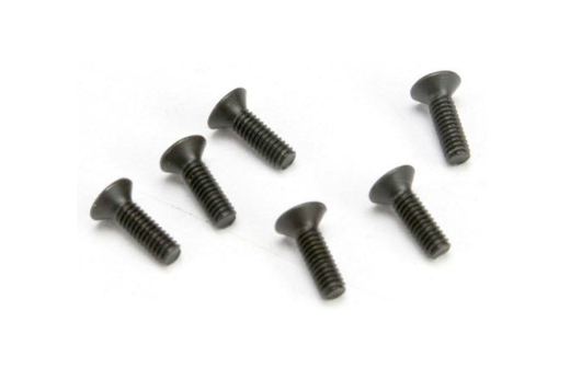Traxxas Ersatzteile Senkkopfschraube 2,5x8mm mit Innensechskant 6Stück für TRX-4 1/10 und Unlimited Desert Racer 1/7